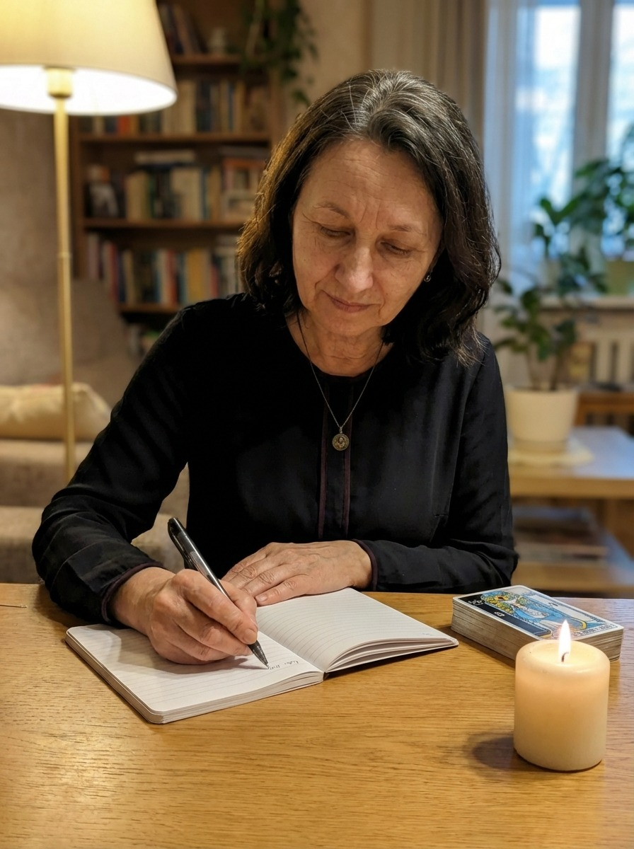 Сима записывает результаты гадания